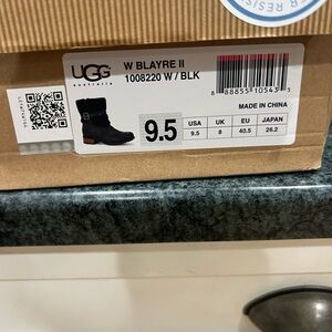 UGG Women's Black Ankle Boots